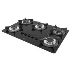 Imagem de Cooktop Fogatti Safe 5 Bocas Acendimento Superautomático