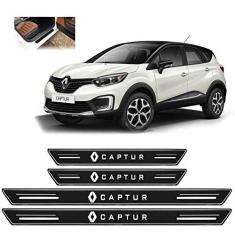 Imagem de Soleira Platinum Renault Captur 2017 A 2020 4 Peças 
