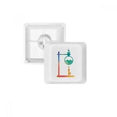 Imagem de Kit de atualização de teclado mecânico PBT para teclado mecânico com fundo redondo aquecido