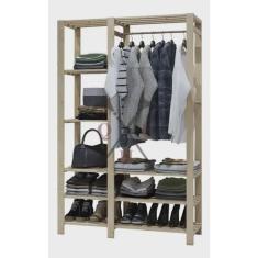 Imagem de Guarda Roupa Moderno Rustico Pinus