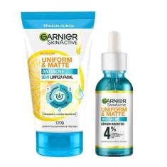 Imagem de Garnier Skin Uniform & Matte Kit - Sérum Facial + Sabonete Facial 3 Em