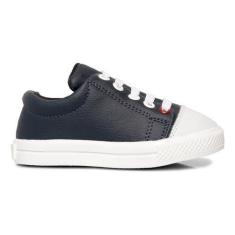 Imagem de Tênis Sapatinho Infantil Bebê Masculino Olede Kids, Azul marinho, 21