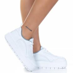 Imagem de Tênis Plataforma Feminino Estilo Shoes - Shop Estilo Shoes, Branco, Az