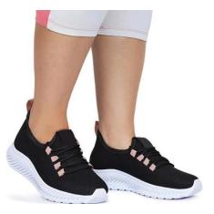 Imagem de Tênis Feminino Zion Para Academia Ginastica Caminhada Leve Conforto Pr