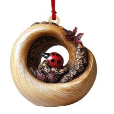 Imagem de Enfeites de animais para árvore de Natal,Enfeites de Natal de animais - Ornamento acrílico 2D Decoração sazonal | Animal árvore de natal feriado pingente decoração pendurado ornamento para casa de fér