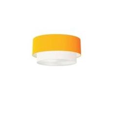 Imagem de Plafon Duplo Cilíndrico Md-3017 50x40 Bivolt Laranja Branco