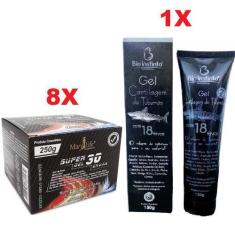 Imagem de Kit 8 Super Gel 30 Ervas 250G + 1 Gel Cartilagem De Tubarão 150G - Bio