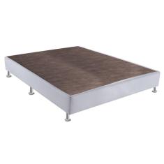 Imagem de Base Box Casal Sommier Sintético Viúva 128x188x23 Ortobom Branco