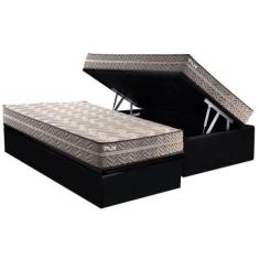 Imagem de Conjunto Box Baú Solteiro: Colchão Espuma Paropas D45 Pasquale Plus Gr