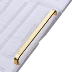 Imagem de 4/6/8/10/12 polegadas ouro preto prata alumínio alças armário de porta de cozinha maçaneta reta puxadores ferragens de móveis, 192mm sólido, ouro, 2 peças