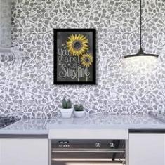 Imagem de Quadro Decorativo You Are My Sunshine 34x23cm