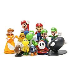 Imagem de 12Pcs/Set Super Mario Bros Figuras pvc Figura Brinquedos