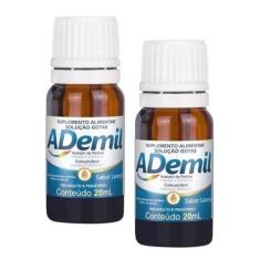 Imagem de Kit 2 Vitamina Ademil 20ml Vitaminas A E D - Arte Nativa