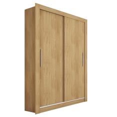 Imagem de Guarda Roupa Solteiro Grande 2 Portas Glass Marrom Caemmun