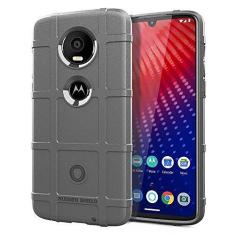 Imagem de Capa para Moto Z4 Force, toque macio, proteção total, anti-arranhões e impressões digitais + capa de celular resistente a arranhões para Moto Z4 Force