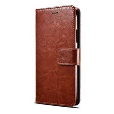 Imagem de Capa de telefone para LG Q Stylo 4, capa carteira flip de couro liso com compartimento para cartão, suporte e fecho magnético, capa de couro para LG Q Stylo 4