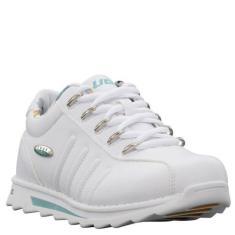 Imagem de Lugz Tênis feminino Changeover II Fashion, Branco/azul turquesa, 36