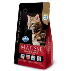 Imagem de Ração Farmina Matisse Gatos Frango e Arroz 7,5kg