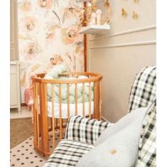 Imagem de BERÇO CRESCER MULTIFUNCIONAL de MADEIRA JEQUITIBÁ + COLCHÃO - Sleeper