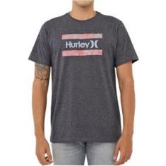 Imagem de Camiseta Hurley Free Flower Masculina  Escuro