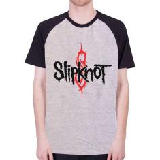 Imagem de Camiseta Raglan Bandas Rock - Slipknot - 100% Algodão
