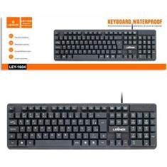 Imagem de Teclado de escritório para Home Office e uso geral com cabo USB Padrão