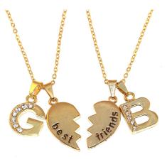 Imagem de Colar Cordão Da Amizade Best Friends Forever Folheado 18k