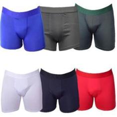 Imagem de Kit 6 Cuecas Boxer Atacado Cueca Boxe De Microfibra GG