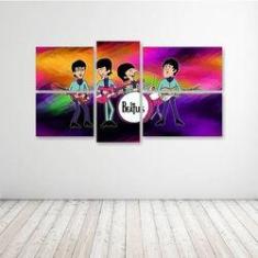 Imagem de Quadro Decorativo - Music The Beatles - Composto de 5 Quadros