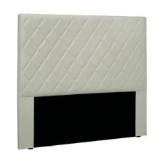 Imagem de Cabeceira Cama Box Queen 160 cm Dubai Veludo Prata S04 - D'Rossi