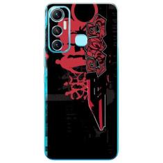 Imagem de Capa Adesivo Skin055 Verso Para Infinix X689F Hot 11 - KawaSkin