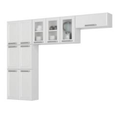 Imagem de Cozinha Compacta 10 Portas Aço Branca Luce Itatiaia