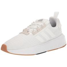 Imagem de adidas Tênis masculino Swift Run, Branco/Preto, 7