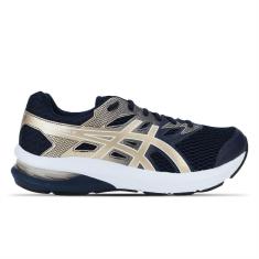 Imagem de Tênis ASICS GEL-Shogun St - Feminino - Azul Marinho com Branco e Rosa-Feminino