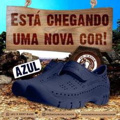 Imagem de Tênis/Sapatilha Híbrido - Azul - Pé Dágua