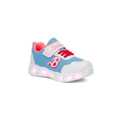 Imagem de Tênis Infantil Botinho LED Calce Fácil Marinho 27