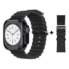 Imagem de Relogio Smartwatch Inteligente Amax Ultra Para iPhone 8 X 11 12 13 Dua