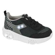 Imagem de Tenis Infantil LED Calce Fácil Molekinho 2632.209-Masculino