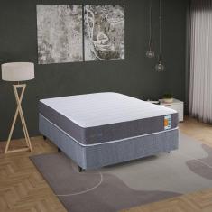 Imagem de Colchão Casal Enrolado Espuma 138cm Keepcore Branco / Cinza