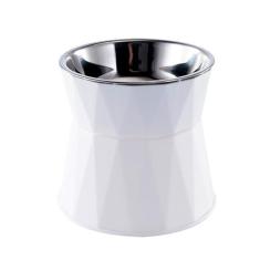 Imagem de NAHANGPET Tigelas elevadas para gatos, tigelas elevadas para comida e água, tigelas de comida de gato benéficas para digestão, altura resonável para gatos, alívio de bigodes, fácil de limpar, 368 g