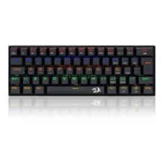 Imagem de Teclado Gamer Redragon Lakshmi Rainbow Rgb Switch Red K606-R
