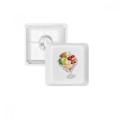 Imagem de Kit de atualização para jogos com teclado mecânico PBT teclado mecânico Cherry Orange Strawberry Fruit Sweet Ice Cream