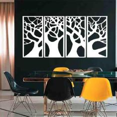 Imagem de Quadro Decorativo Árvore Galhos  3Mm Vazado - Mdf