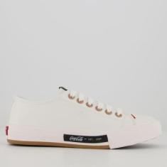Imagem de Tênis Coca Cola Daytona Town Feminino Branco e Cobre-Feminino