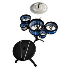 Imagem de Bateria Musical Infantil 5 Tambores Com Banqueta