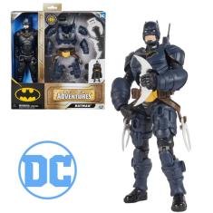 Imagem de Boneco Batman de 30cm com Armadura de Batalha + Acessórios