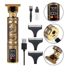 Imagem de Maquina Dragão Barbeador T9 Elétrico Com Visor Colorido Último Lançame