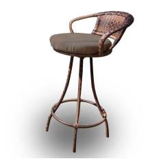 Imagem de Banqueta Giratória Em Fibra Sintética Duna Fendi