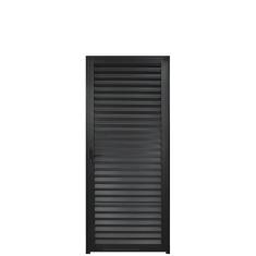 Imagem de Porta Palheta Alumínio Preto 2.10 x 0.60 - Hale