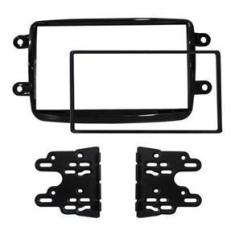 Imagem de Moldura Painel 2DIN Multimidia Sandero Logan Duster Black Piano